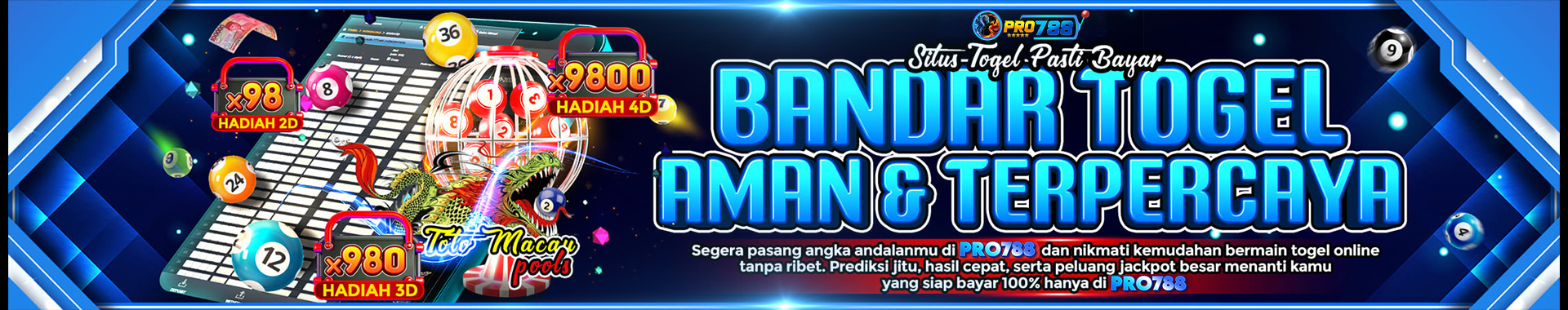 PRO788 -BANDAR TOGEL AMAN & TERPERCAYA